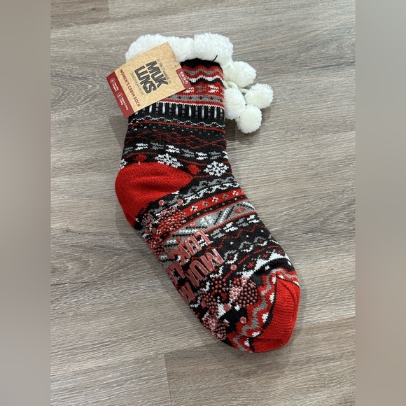 Muk Luks Accessories - Muk Luks Women’s Cabin Cozy Socks - Brand New with Tags S/M (5-7)